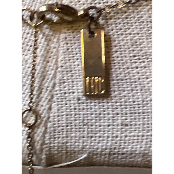 INC International Concepts Shaky Cubic Zirconia Necklace—18” - Picture 6 of 8